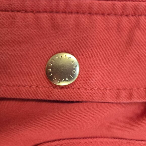 Talbots Slighty Cropped Utility Jacket Size Small - Picture 6 of 7